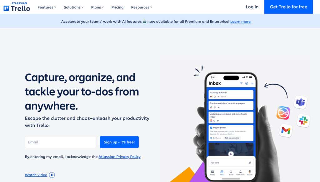 Free Project Management Tools for Small Teams (2026 Guide) Trello: Project Management Tool