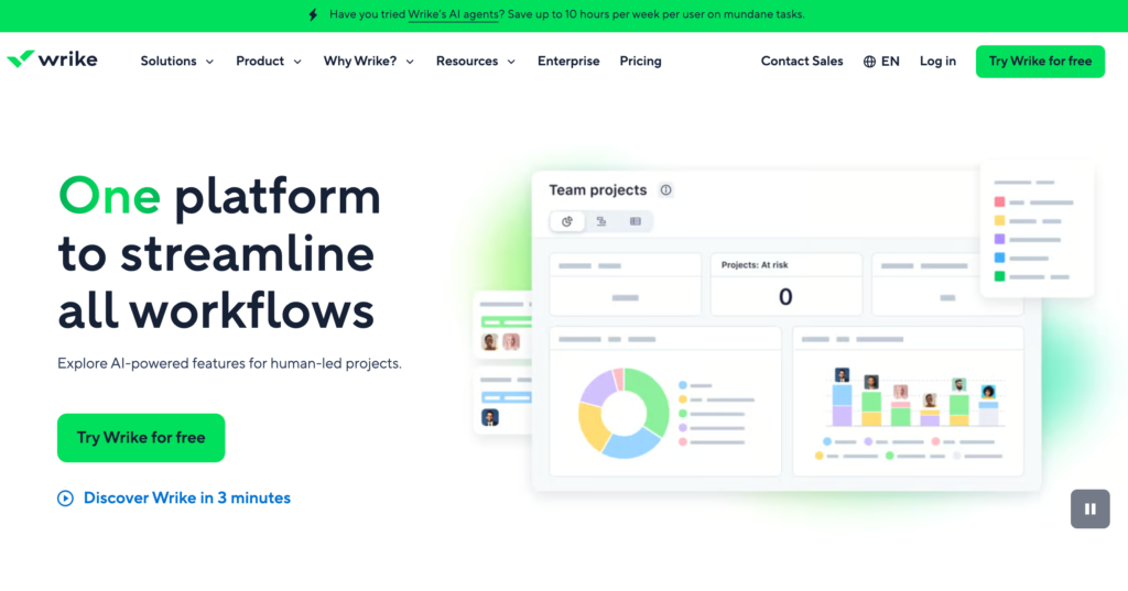 Free Project Management Tools for Small Teams (2026 Guide) Project Mnagement Tool Wrike