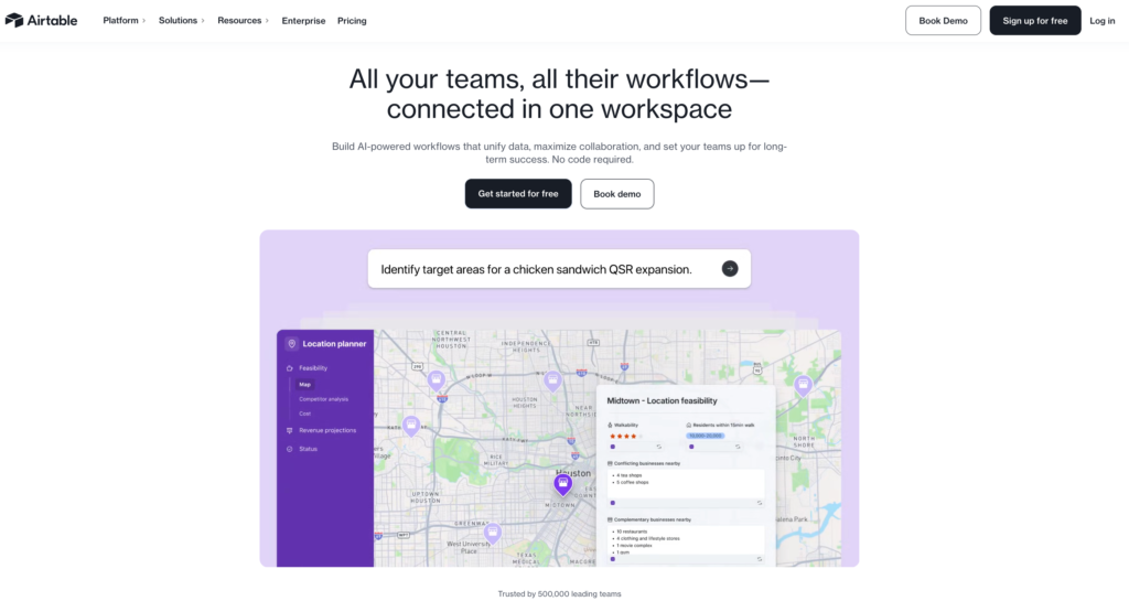 Free Project Management Tools for Small Teams (2026 Guide) Project Management Tool Airtable